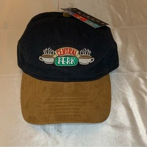 Friends TV Show Central Perk Coffee Baseball Cap Hat Adjustable Strap NWT New